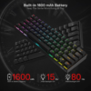 Redragon K530 Pro Draconic 60% Wireless RGB Mechanical Keyboard- Black - Image 6