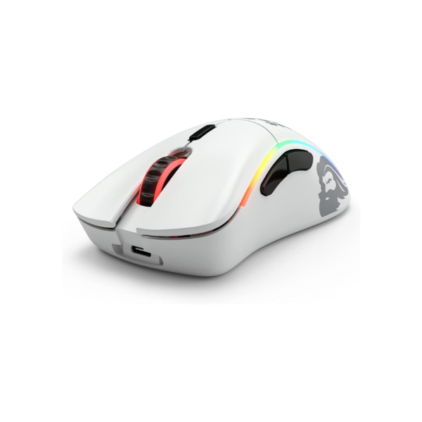 Glorious Model D Wireless Gaming Mouse -Matte White - Image 3