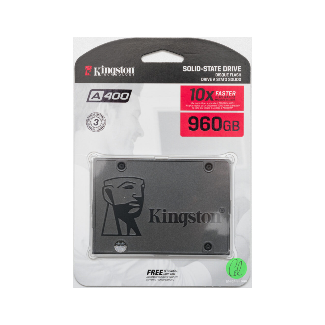 thumbnail image 2 of Kingston A400 SATA III 2.5" Internal SSD – Solid State Drive – Capacities: 120GB, 240GB, 480GB, 960GB 2 of 6
