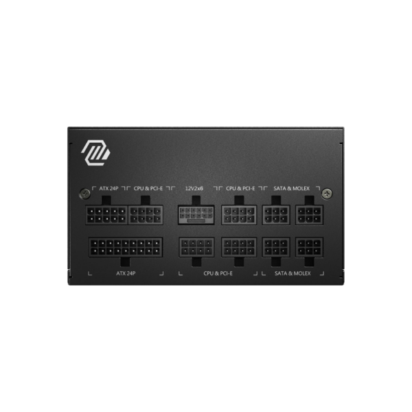 MSI MAG A850GL 850W PCIE 5.1 & ATX 3.1 Fully Modular, Gold ATX Power Supply - Image 2