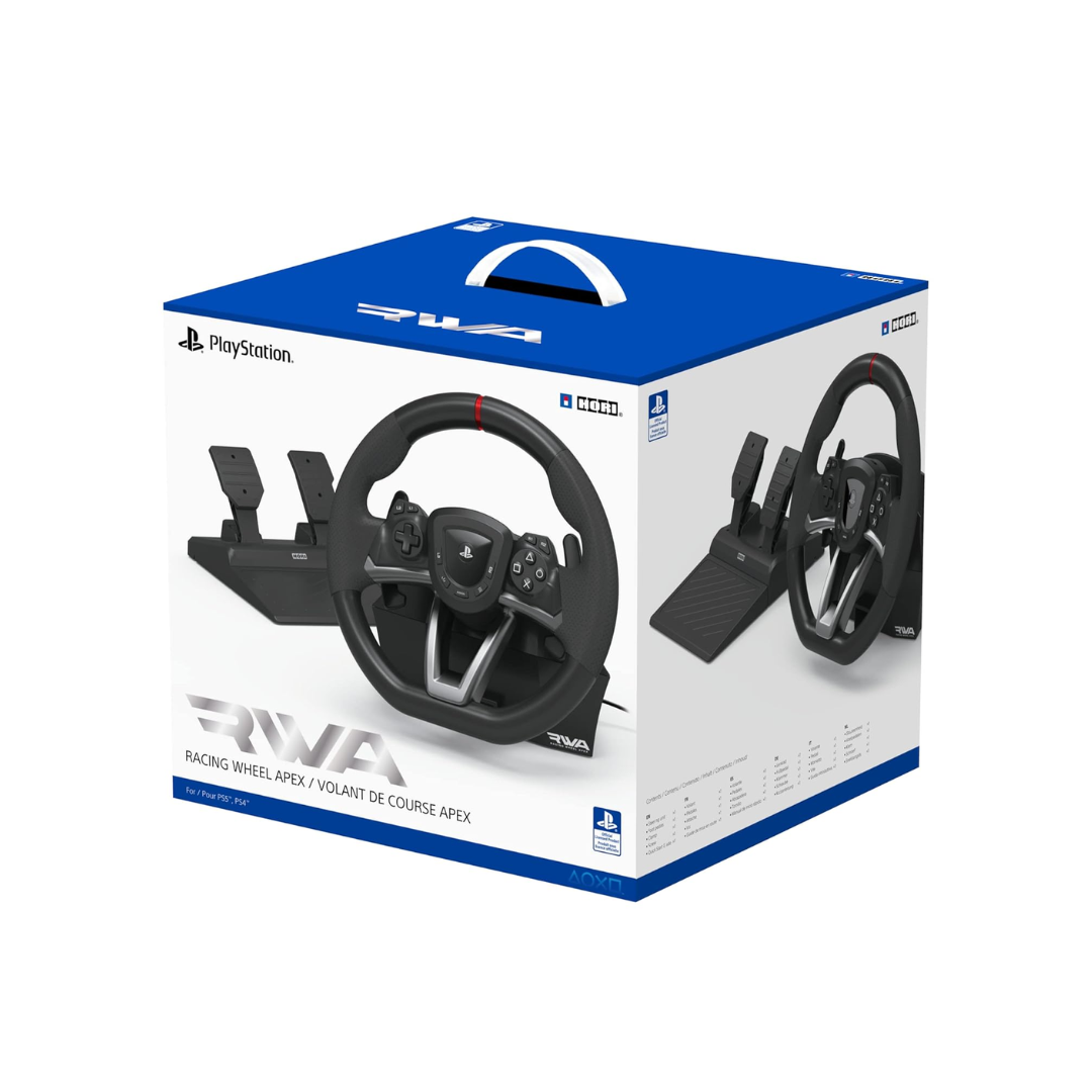 HORI Racing Wheel Apex for Playstation 5, PlayStation 4 and