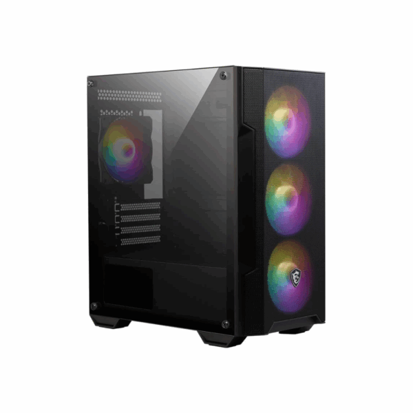 MSI MAG FORGE M100A Mini Tower PC Case -BLACK