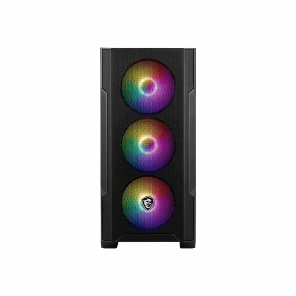 MSI MAG FORGE M100A Mini Tower PC Case -BLACK - Image 6