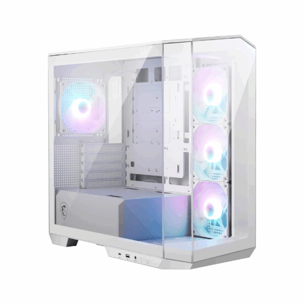 MSI MAG PANO M100R Mid Tower PC Case -WHITE