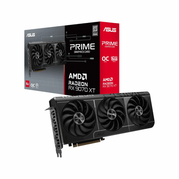 ASUS Prime Radeon™ RX 9070 XT OC Edition Graphics Card