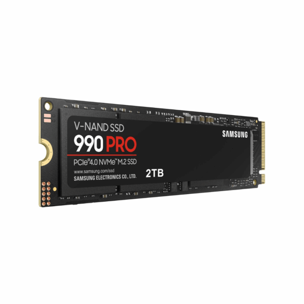 SAMSUNG 990 PRO SSD 2TB NVMe M.2 PCIe Gen4, M.2 2280 Internal Solid State