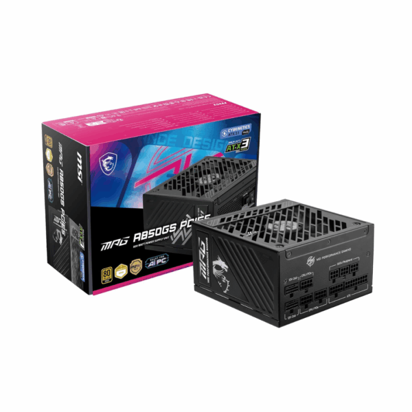 MSI MPG A850GS PCIE5, Fully Modular Gaming 80+ Gold 850W Power Supply