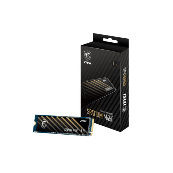 MSI Gaming SPATIUM M450 PCIe 4.0 M.2 1TB INTERNAL SSD