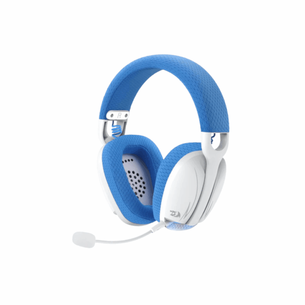Redragon H878 3-Mode Wireless Gaming Headset- Blue White