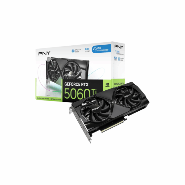 PNY NVIDIA GeForce RTX™ 5060 Ti 8gbOC Dual Fan