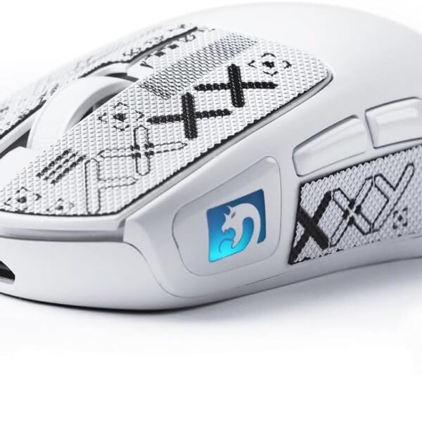ATTACK SHARK x MAMBASNAKE M4 TRI-MODE WHITE