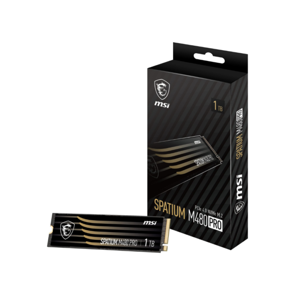 MSI Gaming SPATIUM M480 PCIe 4.0 M.2 1TB INTERNAL SSD