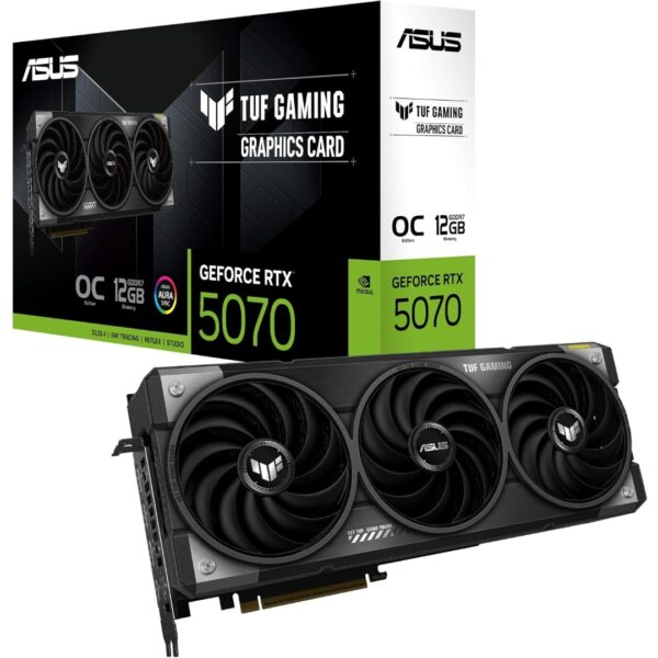 ASUS TUF Gaming NVIDIA GeForce RTX 5070 12GB GDDR7 OC Edition Graphics Card