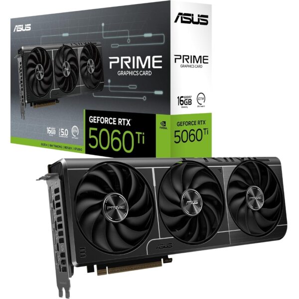 ASUS SFF-Ready Prime NVIDIA GeForce RTX 5060 Ti 16GB